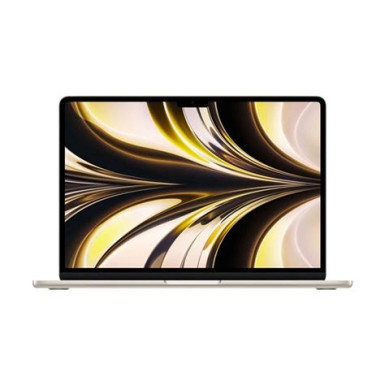 Apple MacBook Air 13,6"Retina/M2 chip 8 magos CPU és 10 magos GPU/8GB/512GB SSD/csillagfény laptop MLY23MG/A
