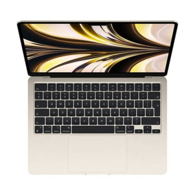 Apple MacBook Air 13,6"Retina/M2 chip 8 magos CPU és 10 magos GPU/8GB/512GB SSD/éjfekete laptop MLY43MG/A