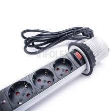 TOO PPS-300-3S IP20, 3x 2P+F, ez&uuml;st asztalba s&uuml;llyeszthető eloszt&oacute; PPS-300-3S