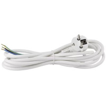 Emos S14372 Flexo 2 méter 3×0,75mm2 fehér szerelhető hálózati kábel S14372