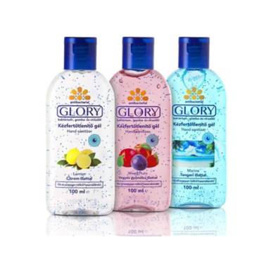 Glory/HC kézfertőtlenítő gél Tengeri 100 ml kézfertőtlenítő HKG100T Glory/HC kézfertőtlenítő gél Tengeri 100 ml kézfertőtlenítő HKG100T