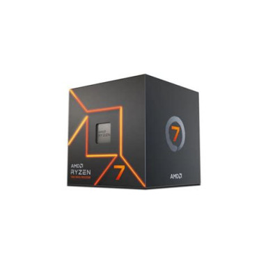 AMD AMD CPU Desktop Ryzen 7 8C/16T 7700 (5.3GHz Max, 40MB,65W,AM5) box, with Radeon Graphics and Wraith Prism Cooler 100-100000592BOX