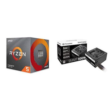 AMD AMD CPU Desktop Ryzen 5 6C/12T 7600 (5.2GHz Max, 38MB,65W,AM5) box, with Radeon Graphics and Wraith Stealth Cooler 100-100001015BOX