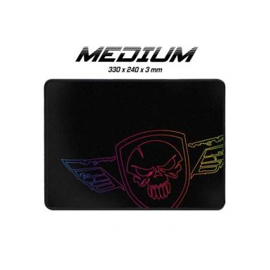 Spirit of Gamer Darkskull M fekete gamer egérpad SOG-PAD02M Spirit of Gamer Darkskull M fekete gamer egérpad SOG-PAD02M