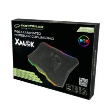 Esperanza Breva EGC110 RGB Notebook hűtőpad EGC110