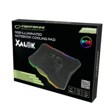 Esperanza Breva EGC110 RGB Notebook hűtőpad EGC110 Esperanza Breva EGC110 RGB Notebook hűtőpad EGC110