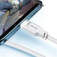 USAMS Type-C gyorst&ouml;ltők&aacute;bel 1,2m 6A SJ568USB02 SJ568USB02