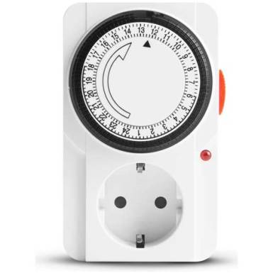 Delight 20290B Anal&oacute;g belt&eacute;ri időz&iacute;tő Led visszajelzővel 20290B