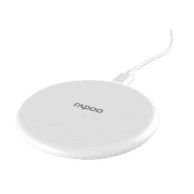 Rapoo 217721 "XC105" 10W vezeték nélküli fehér mobiltelefon töltő 217721 Rapoo 217721 "XC105" 10W vezeték nélküli fehér mobiltelefon töltő 217721