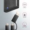 AXAGON EEM2-SB2 SuperSpeed+ USB-C - M.2 NVMe & SATA SSD RAW box EEM2-SB2