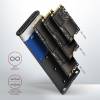 AXAGON EEM2-SB2 SuperSpeed+ USB-C - M.2 NVMe & SATA SSD RAW box EEM2-SB2