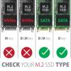 Axagon PCES-SA4M2 2db belső SATAIII portos + 2db SATA M.2 foglalat PCI-Express kártya PCES-SA4M2