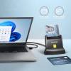 Axagon CRE-SM4N USB Smart card StandReader okos kártyaolvasó CRE-SM4N