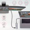 Axagon HMC-HCR3A SuperSpeed USB-C COMBO 5in1 HUB HMC-HCR3A