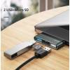 USB Hub 3portos typeC Usams SJ463HUB01 SJ463HUB01