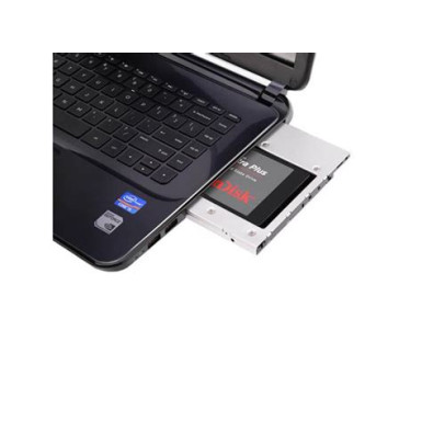 Optibay keret notebookba SATA-SATA 9,5mm Orico L95SS-SV-BP L95SS-SV-BP
