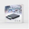 Gembird slim USB dvd író fekete DVD-USB-04 DVD-USB-04