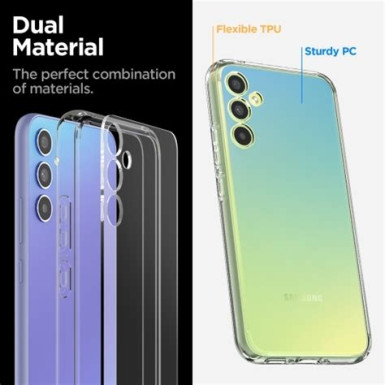 Spigen Ultra Hybrid Samsung Galaxy A34 5G tok, Crystal Clear, átlátszó ACS05904 Spigen 70685