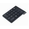 Gembird KPD-W-02 rádiós fekete numerikus billentyűzet KPD-W-02