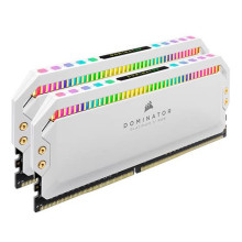 Corsair 32GB DDR5 5600MHz Kit(2x16GB) Dominator Platinum RGB White CMT32GX5M2B5600C36W