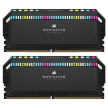 Corsair 32GB DDR5 6200MHz Kit(2x16GB) Dominator Platinum RGB Black CMT32GX5M2X6200C36