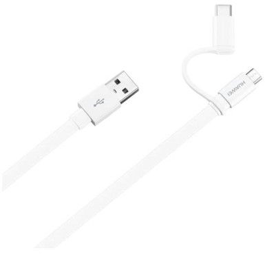 Huawei AP55S MICRO USB&TYPE C CABLE, WHITE 04071417