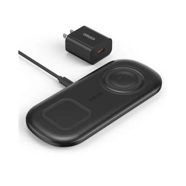 Choetech Choetech T535-S DUAL wireless fast charger, black T535-S Choetech Choetech T535-S DUAL wireless fast charger, black T535-S