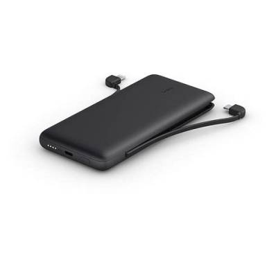 Belkin Boost Charge Plus USB-C Power Bank 10000mAh, beépített kábellel kék (BPB006btBLU) Belkin Boost Charge Plus USB-C Power Bank 10000mAh, beépített kábellel kék (BPB006btBLU)