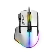 Spirit of Gamer PRO-M5 Arctic RGB USB fehér egér S-PM5RGBWT