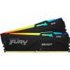 16GB 5600MHz DDR5 RAM Kingston Fury Beast RGB CL40 (2x8GB) (KF556C40BBAK2-16)