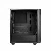 Ház Chieftec AS-01B-OP Elox Midi ATX Tower no PS Black AS-01B-OP