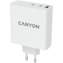 CANYON CANYON H-140-01, Wall charger with 1USB-A, 2 USB-C. Input:100-240V~50/60Hz, 2.0A Max. USB-A Output: 5V /9V /12V/20V /28V Max Output Current:5.0A max CND-CHA140W01