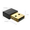 ORICO Bluetooth Adapter ORICO (5Mbps, Bluetooth 5.0, USB Type A, 20m), Black ORICO-BTA-508-BK-BP