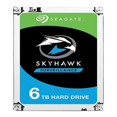 SEAGATE SEAGATE HDD SkyHawk Surveillance (3.5''/6TB/SATA 6Gb/s/rpm 5400) ST6000VX009
