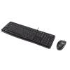 Logitech MK120 USB Keyboard + Mouse Black DE 920-002540