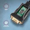 AXAGON ADS-1PQ USB-A 2.0 - serial RS-232 DB9-M FTDI adapter / cable 1,5m Black ADS-1PQN