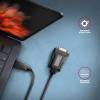 AXAGON ADS-1PQ USB-A 2.0 - serial RS-232 DB9-M FTDI adapter / cable 1,5m Black ADS-1PQN