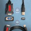 AXAGON ADS-1PSN USB-A 2.0 - serial RS-232 DB9-M Prolific adapter / cable 1,5m Black ADS-1PSN