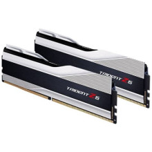 G.SKILL 32GB DDR5 6000MHz Kit(2x16GB) Trident Z5 RGB Silver F5-6000J3040F16GX2-TZ5RS