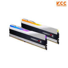 G.SKILL 32GB DDR5 6400MHz Kit(2x16GB) Trident Z5 Metallic Silver F5-6400J3239G16GX2-TZ5S