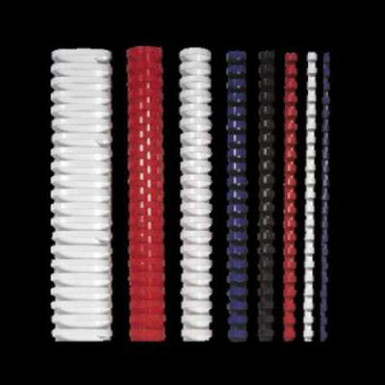 Spirál, műanyag, 8 mm, 21-40 lap, FELLOWES, fehér