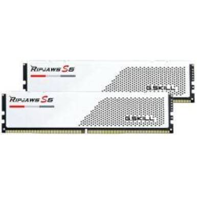 G.SKILL 64GB DDR5 5600MHz Kit(2x32GB) Ripjaws S5 White F5-5600J3636D32GX2-RS5W G.SKILL 64GB DDR5 5600MHz Kit(2x32GB) Ripjaws S5 White F5-5600J3636D32GX2-RS5W