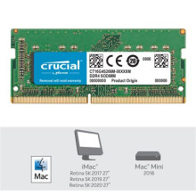 Crucial 16GB DDR4 2666MHz SODIMM for Mac CT16G4S266M