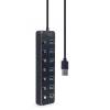USB Hub 7portos Gembird UHB-U3P7P-01 USB 3.0 UHB-U3P7P-01