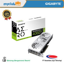 Gigabyte Geforce RTX 4060 Ti 8GB GDDR6 AERO OC Videókártya GV-N406TAERO OC-8GD 1.0