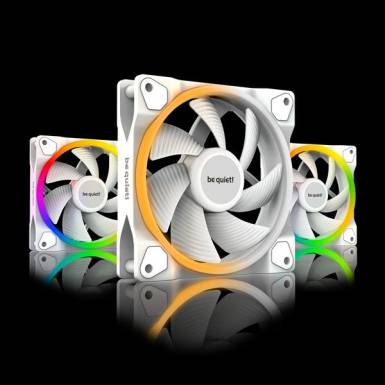 Be quiet! LIGHT WINGS White 120mm PWM Triple Pack BL100 Be quiet! LIGHT WINGS White 120mm PWM Triple Pack BL100