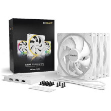 Be quiet! LIGHT WINGS White 140mm PWM Triple Pack BL102