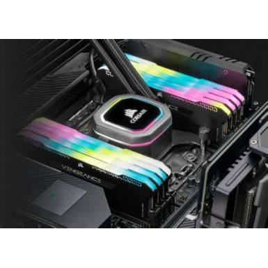 Corsair 16GB DDR4 3200MHz Kit(2x8GB) Vengeance RGB Pro SL Black CMH16GX4M2Z3200C16 Corsair 16GB DDR4 3200MHz Kit(2x8GB) Vengeance RGB Pro SL Black CMH16GX4M2Z3200C16