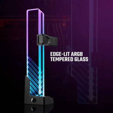 Cooler Master ARGB GPU Support Bracket MCA-U000R-GSBTG-00 Cooler Master ARGB GPU Support Bracket MCA-U000R-GSBTG-00