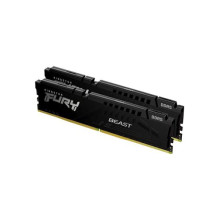 Kingston 64GB DDR5 4800MHz Kit(2x32) Fury Beast RGB Black KF548C38BBAK2-64